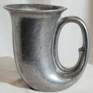 Vintage Wilton Armetale Pewter French Horn Mug or Tankard 14oz. READ